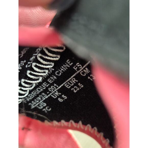 Nike Water Kids Shoes size 7C 344993-700 Salmon Pink Black Neoprene Sandals - Picture 6 of 6